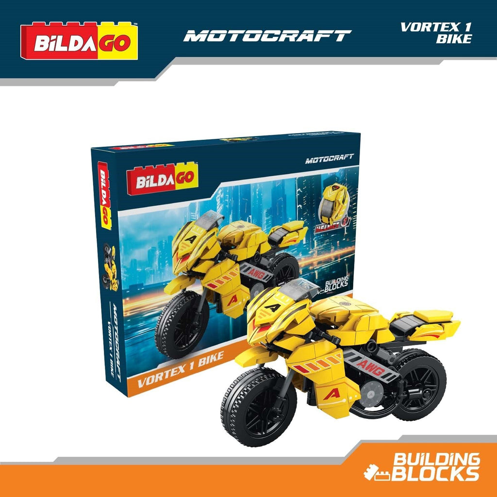 Motocraft - Vortex 1 Bike with Helmet (227 PCS)