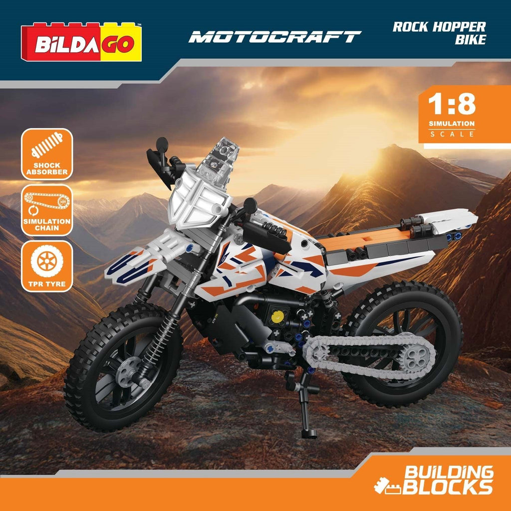 Motocraft - Rock Hopper - Pull Back Bike (456 PCS)