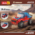 X-Terrain - Geo Rover Sports Car (SP13425) - 3-in-1 Model (136 PCS)