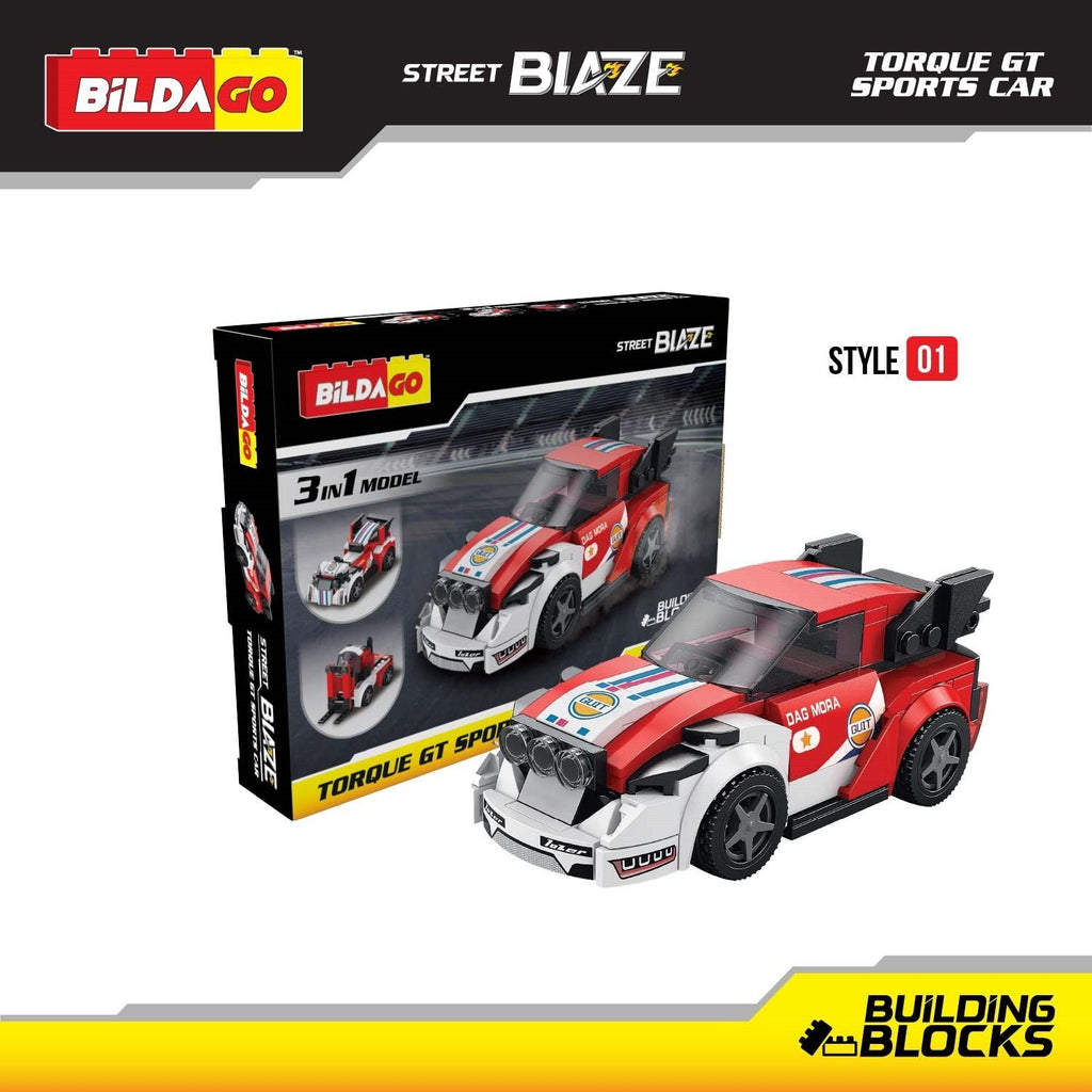 Street Blaze - Torque GT Sports Car (SP13419), 3-in-1 Model (150 PCS)