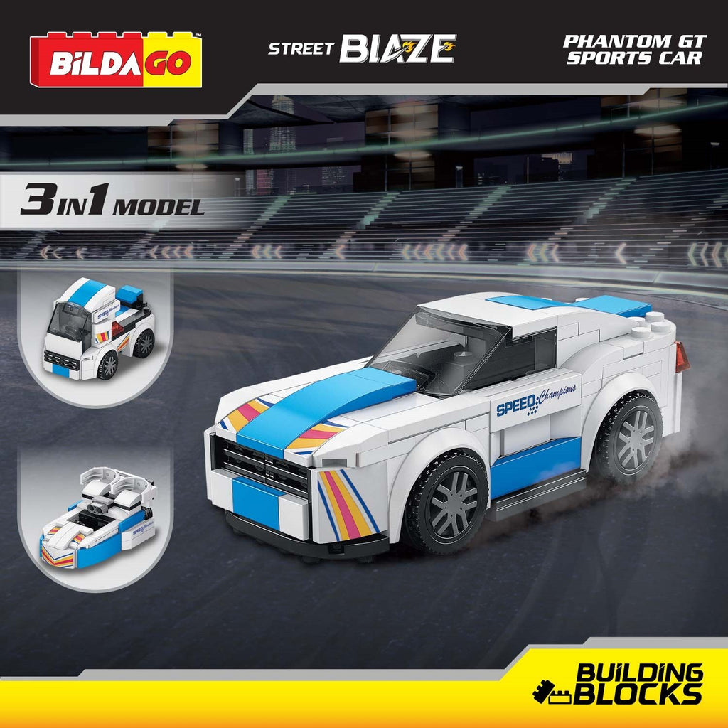Street Blaze - Phantom GT Sports Car (SP13420) - 3-in-1 Model (149 PCS)