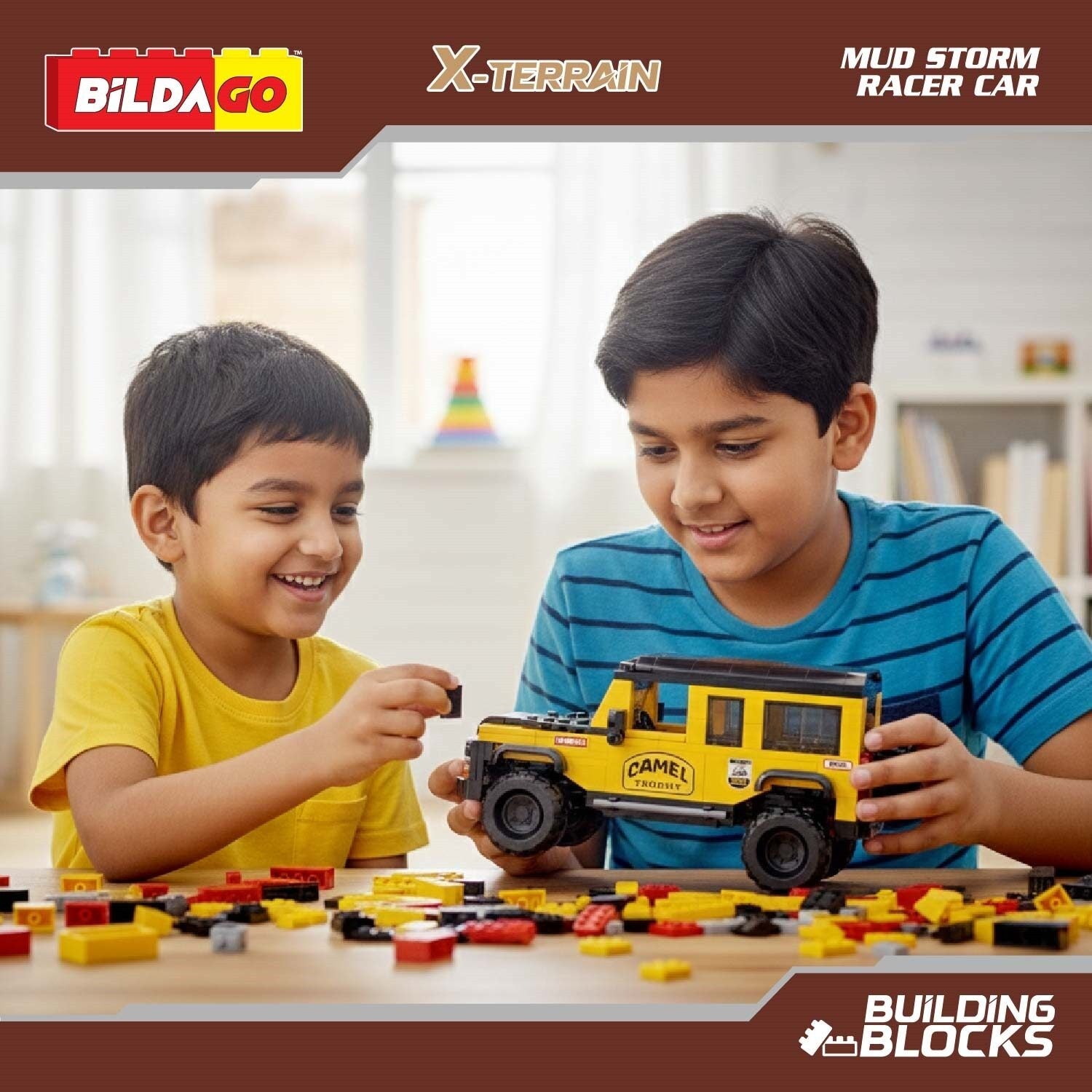 Snapback Racers - Mud Storm (SP13439) - Pull back Racer Car (321 PCS)