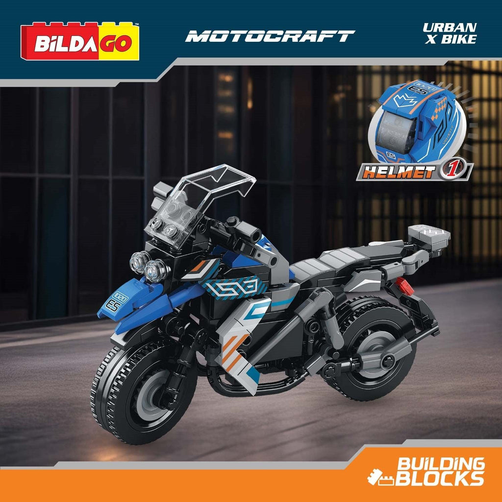 Motocraft - Urban X Bike with Helmet (287 PCS)