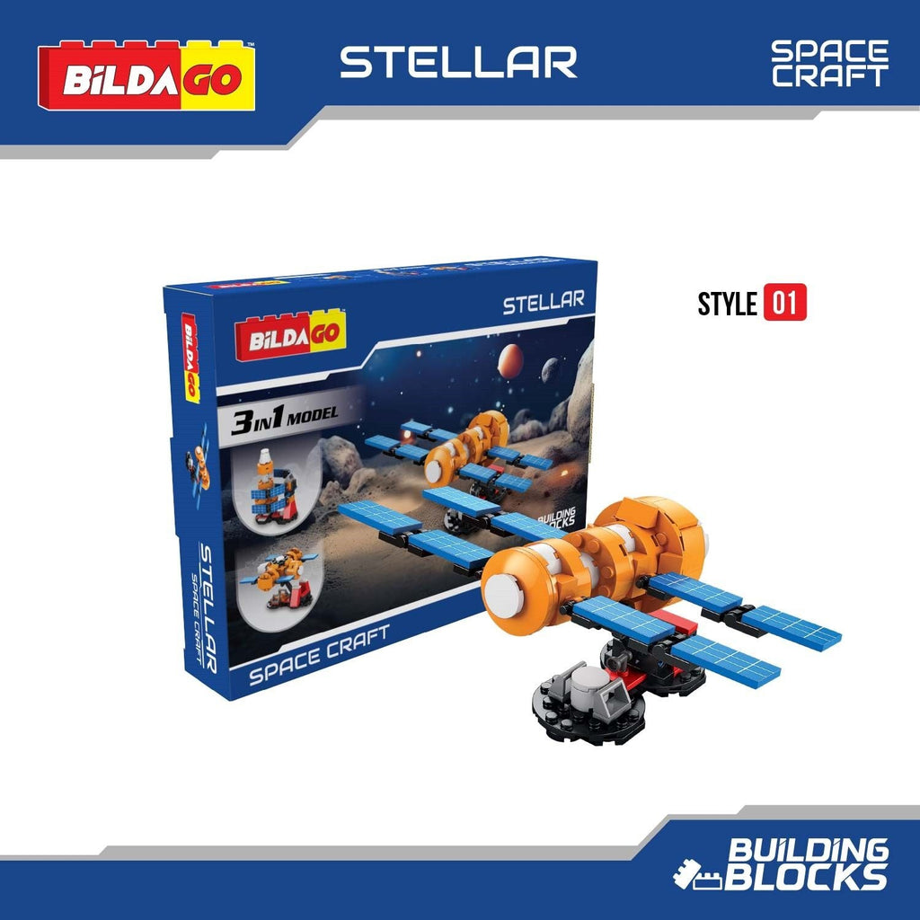 Stellar - Space Craft - 3-in-1 Model (120 PCS)
