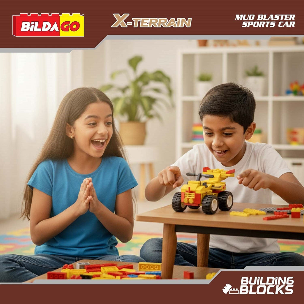 X-Terrain - Mud Blaster Sports Car (SP13424) - 3-in-1 Model (144 PCS)