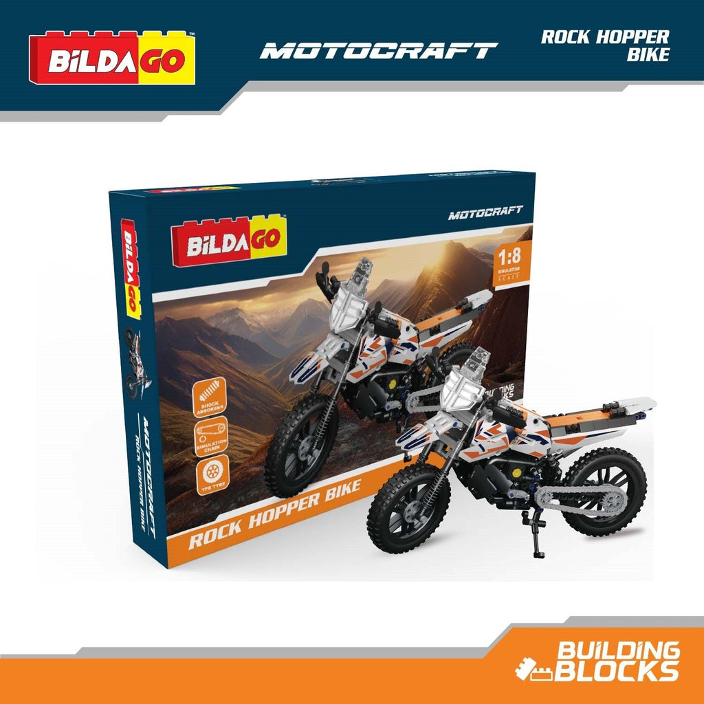 Motocraft - Rock Hopper - Pull Back Bike (456 PCS)