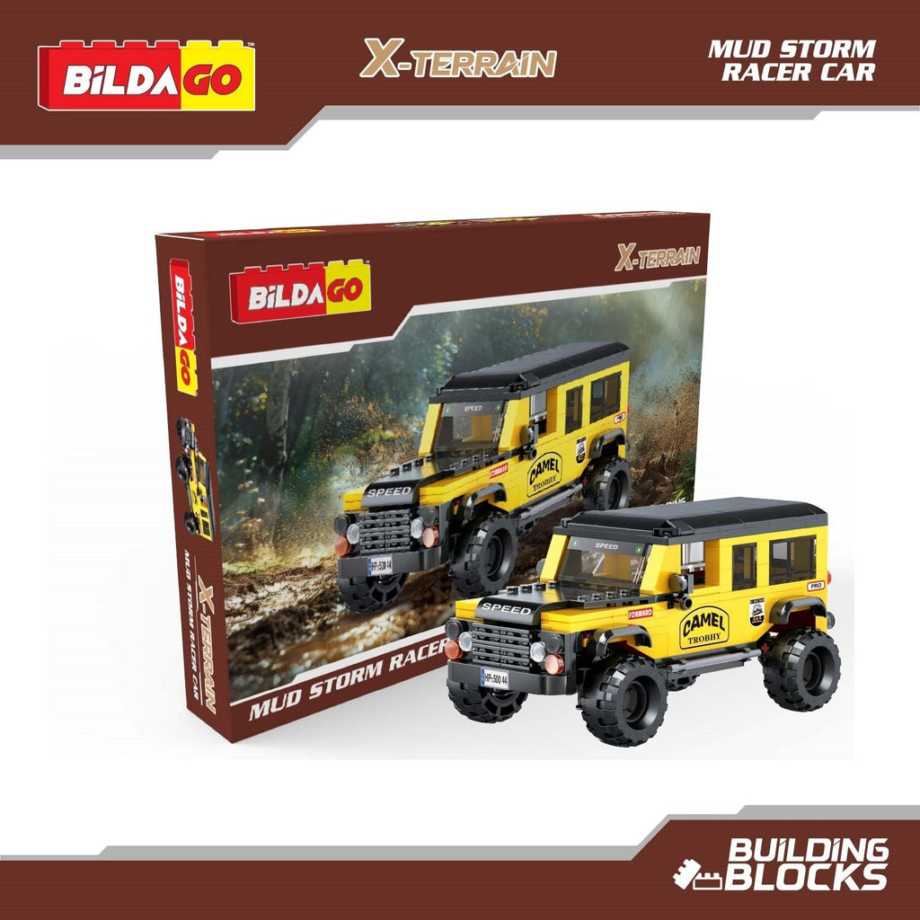 Snapback Racers - Mud Storm (SP13439) - Pull back Racer Car (321 PCS)