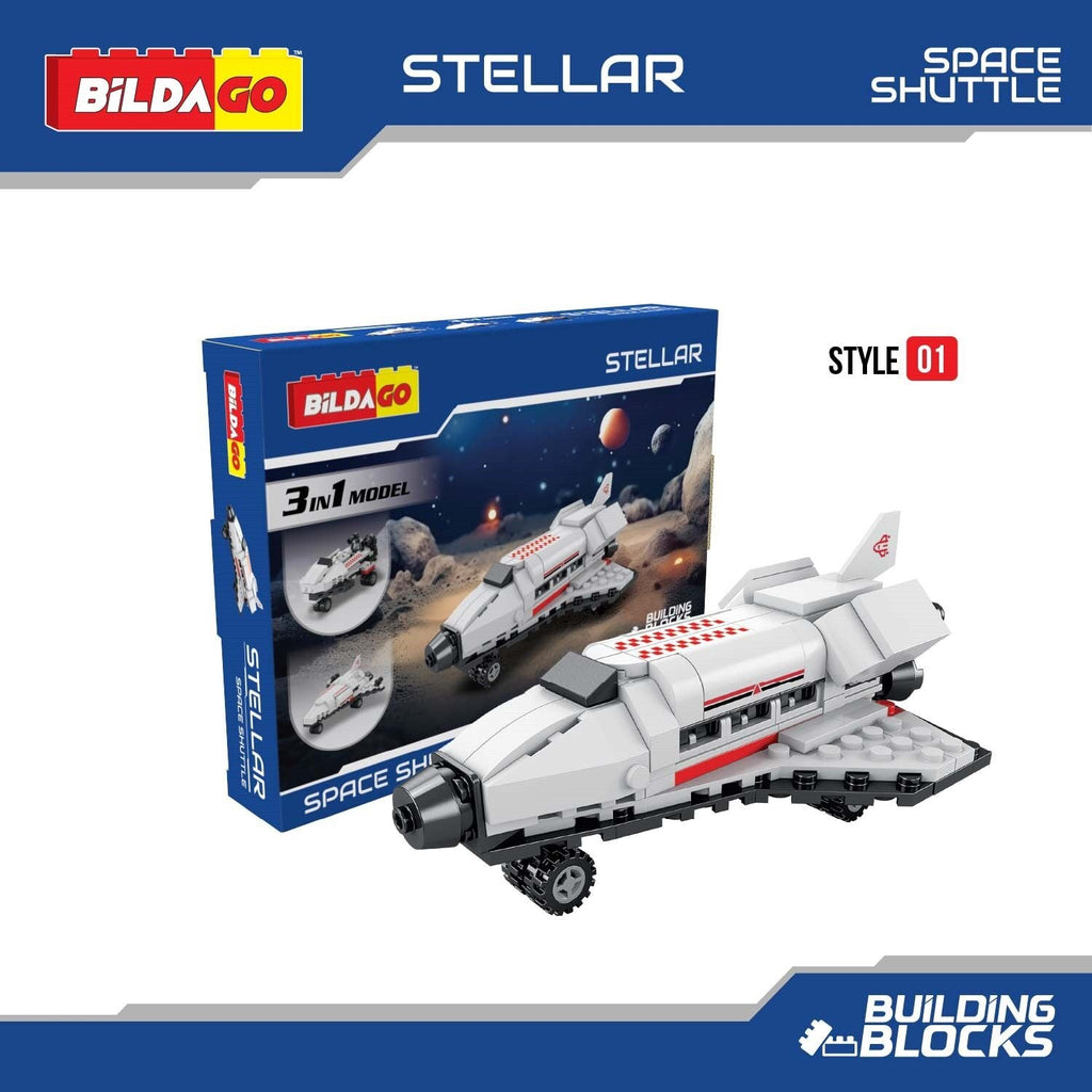 Stellar Space Shuttle (SP13426),  3-in-1 Model (142 PCS)