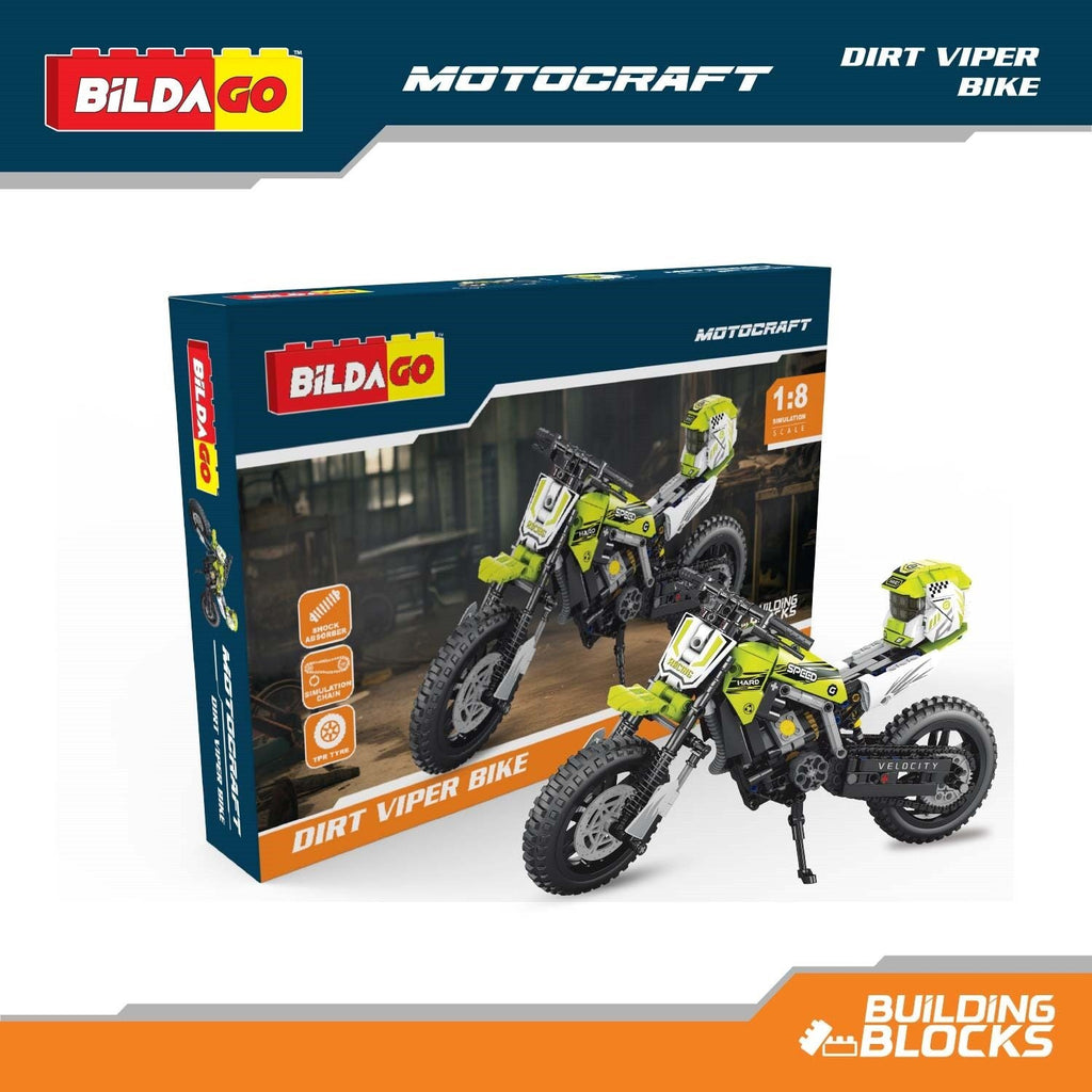 Motocraft - Dirt Viper - Pull back Bike (521 PCS)