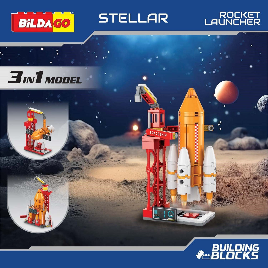 Stellar - Rocket Launcher (SP13427)- 3-in-1 Model (98 PCS)