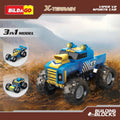 X-Terrain - VIPER V2 SPORTS CAR (SP13423) - 3-in-1 Model (126 PCS)