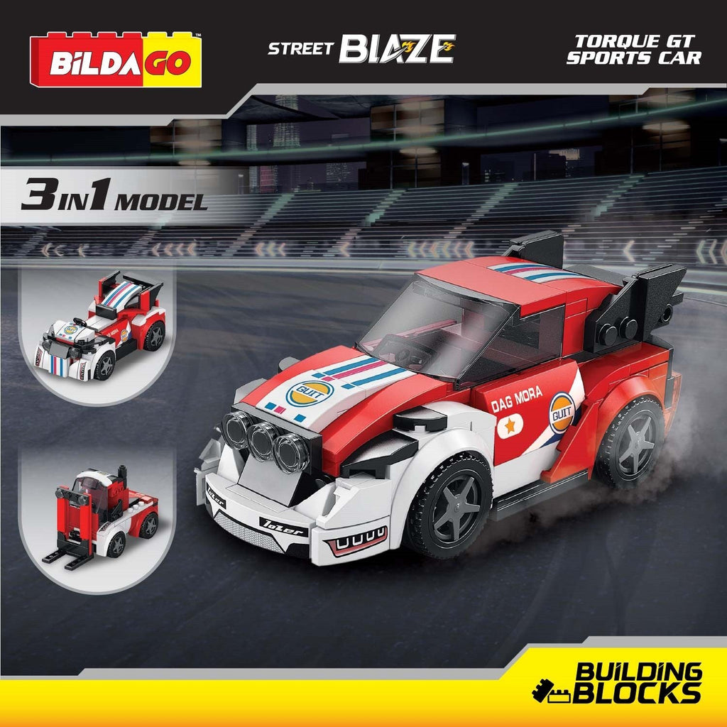 Street Blaze - Torque GT Sports Car (SP13419), 3-in-1 Model (150 PCS)
