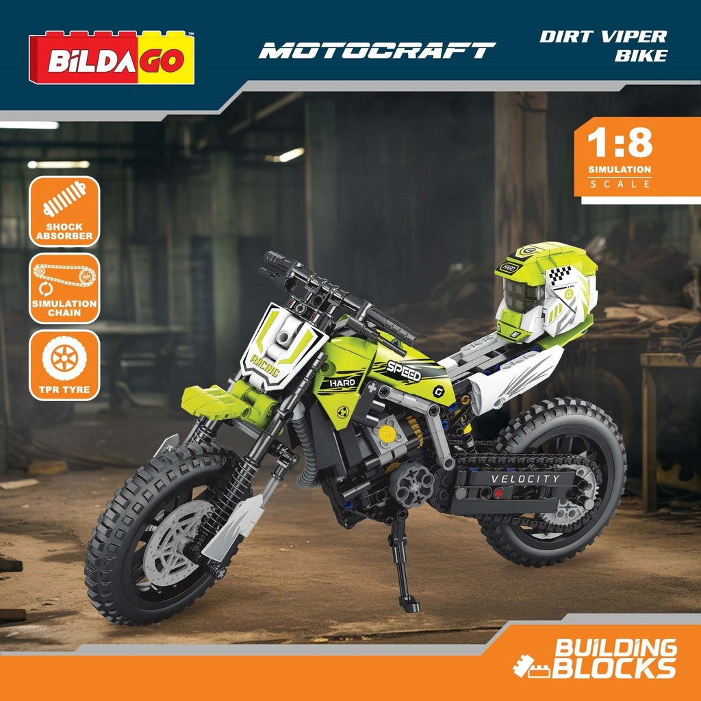 Motocraft - Dirt Viper - Pull back Bike (521 PCS)